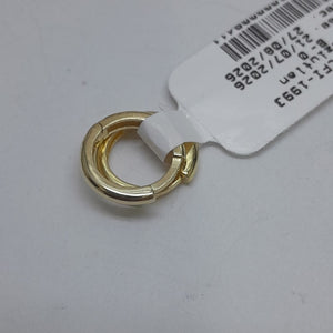 ARETES HUGGIES LISAS 14K 1.3 GR (NUEVO)