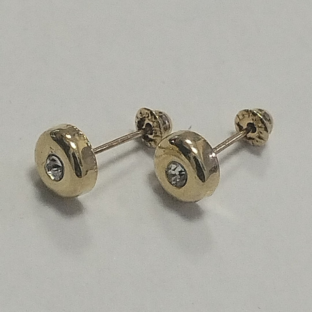 BROQUELES BROQUEL C CIRCONIA 14K 0.27 GR (NUEVO)