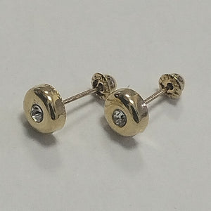 BROQUELES BROQUEL C CIRCONIA 14K 0.27 GR (NUEVO)