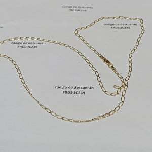 CADENA ORO 10 K 4.3 GRMS (SEMINUEVO)