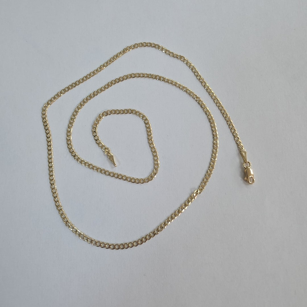 CADENA BARBADA 14K 55 CM 5.1 GR (NUEVO)
