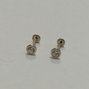 BROQUELES BROQUEL C CIRCONIA 14K 0.1501 GR (NUEVO)