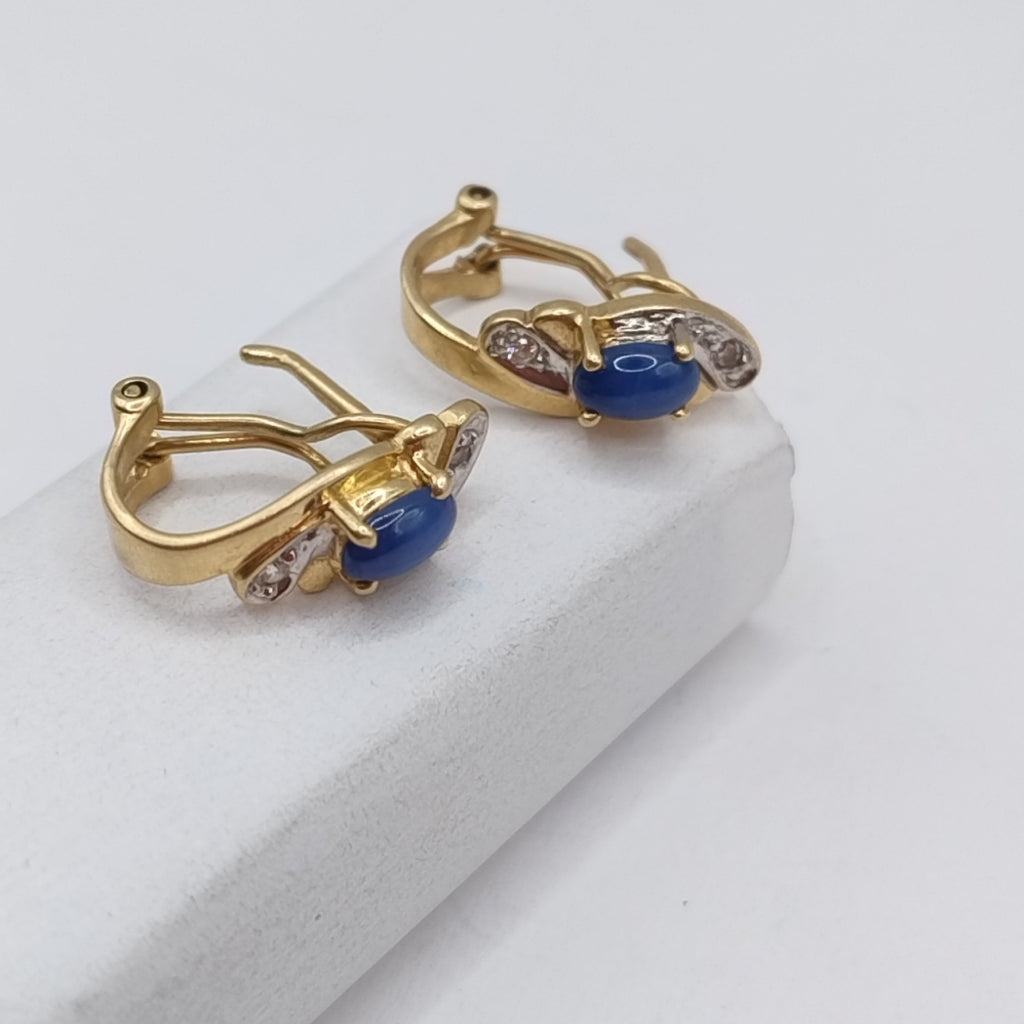 ARETES PAR ORO 14 K 4.4 GRMS (SEMINUEVO)