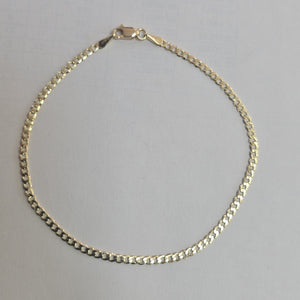 PULSERA BARBADA 14K 21 CM 2.2 GR (NUEVO)