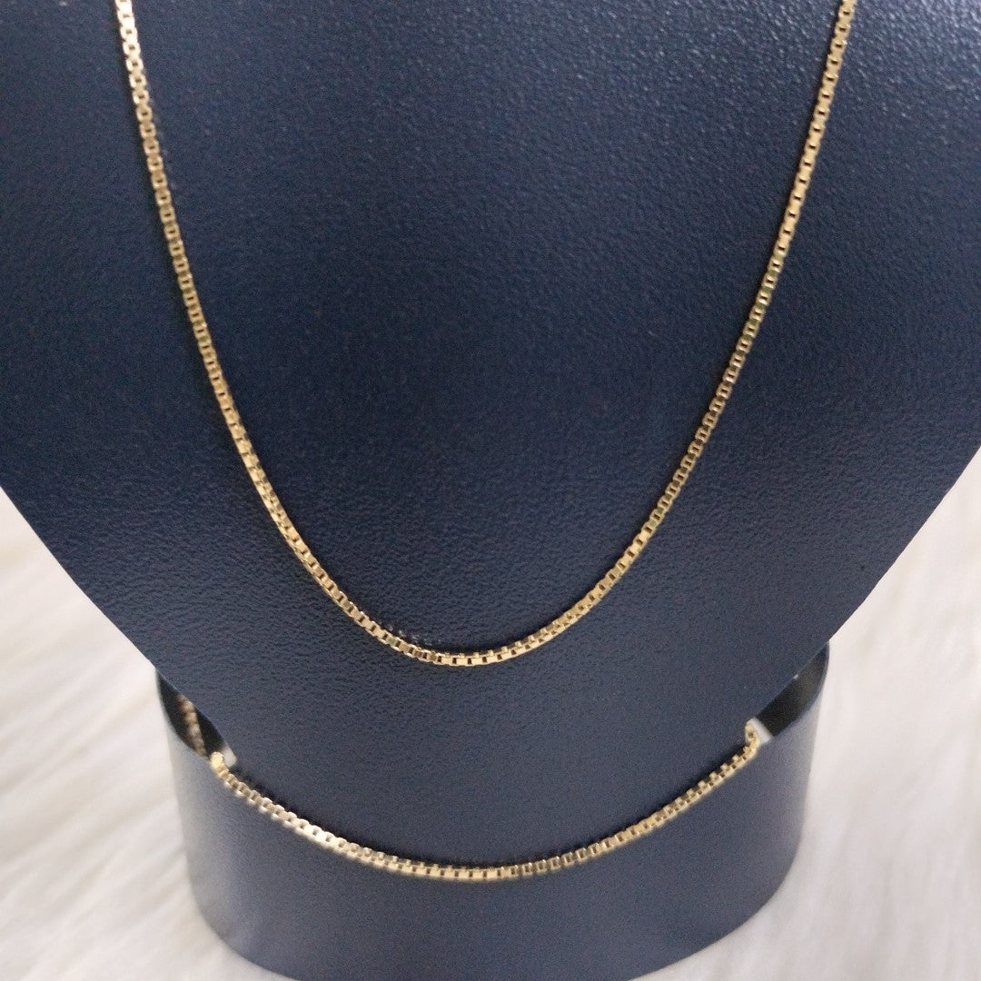 CADENA VENECIANO 14K 55 CM 2.4 GR (NUEVO)