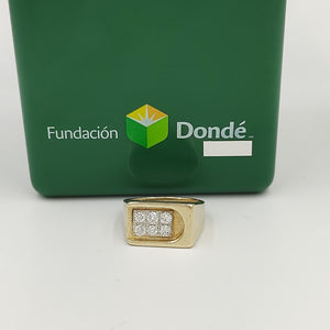 ANILLO ORO 14 K 11,10 GRMS (SEMINUEVO)