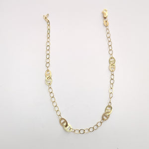 PULSERA ESPECIAL 14K 21 CM 1.8 GR (NUEVO)