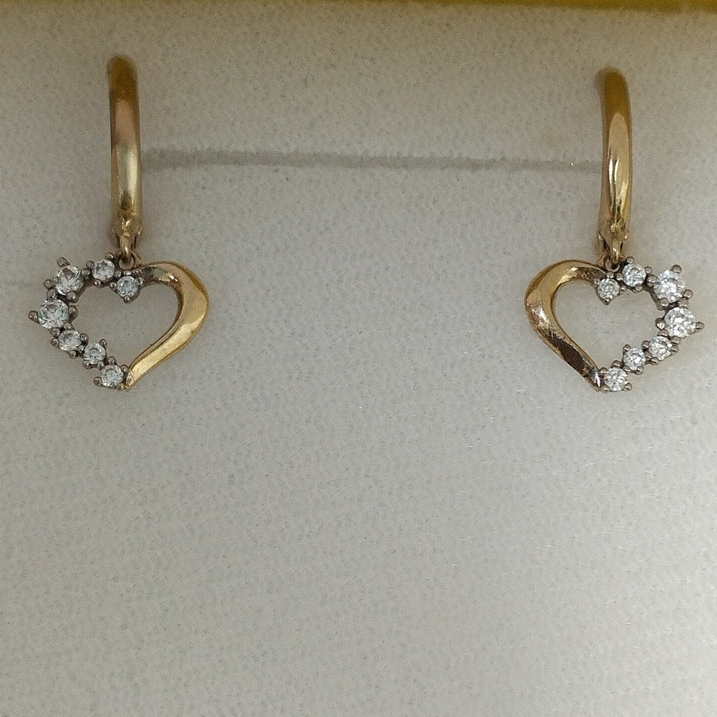 ARETES PAR ORO 10 K 1.4 GRMS (SEMINUEVO)