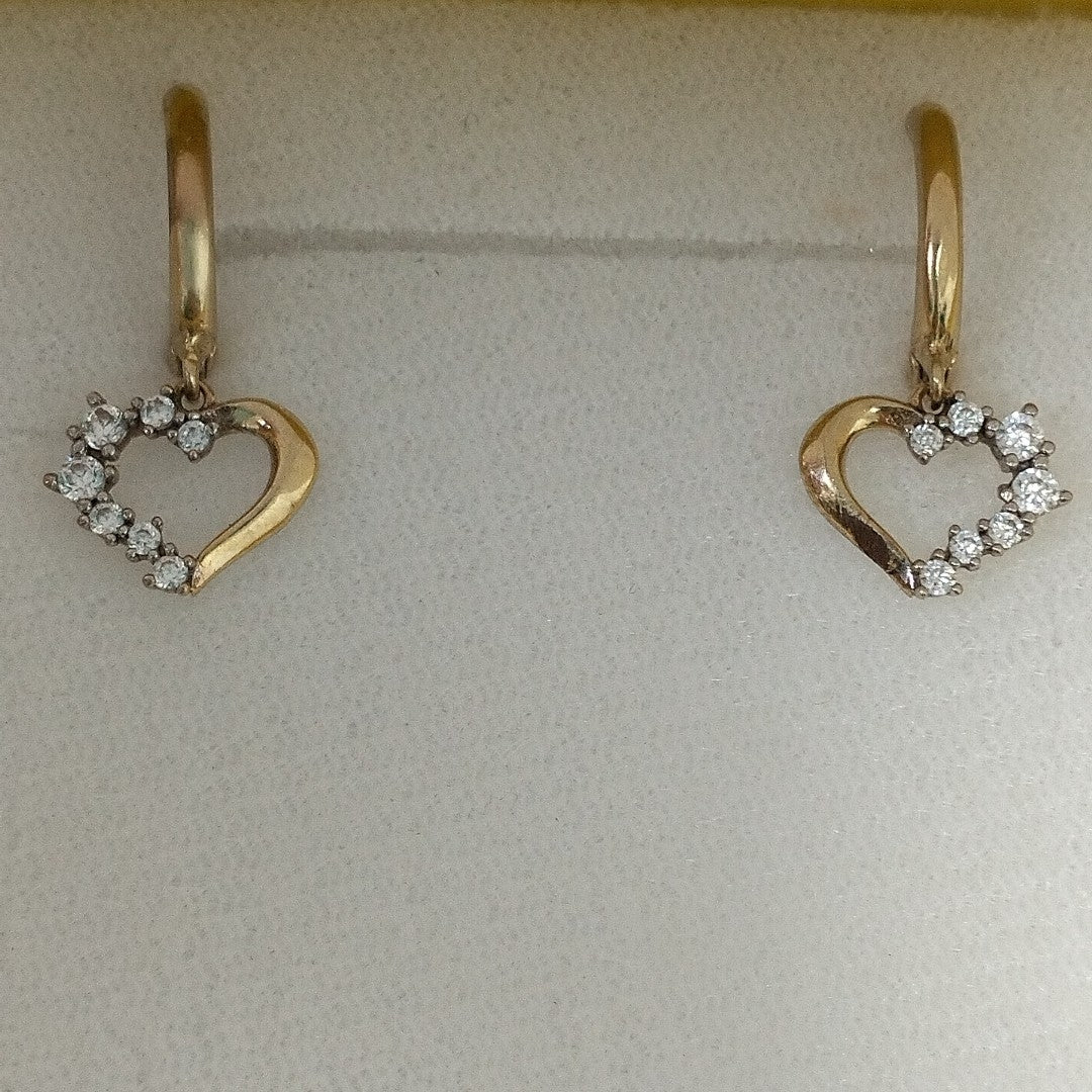 ARETES PAR ORO 10 K 1.4 GRMS (SEMINUEVO)