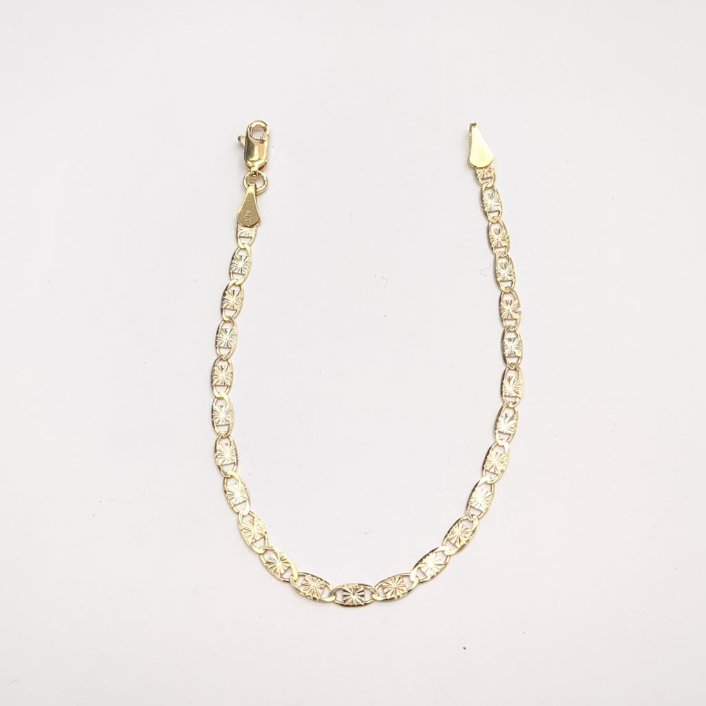 PULSERA GUCHI 14K 18 CM 3 GR (NUEVO)