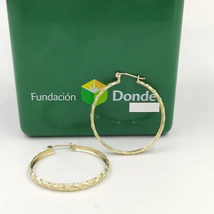ARRACADAS PAR ORO 10 K 4,30 GRMS (SEMINUEVO)