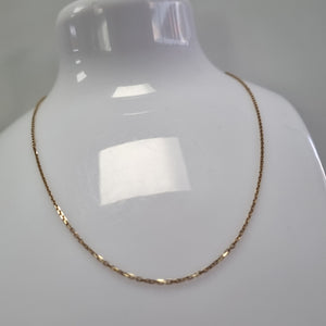 CADENA ORO 14 K 1.8 GRMS (SEMINUEVO)