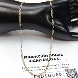 CADENA ORO,ORO COMBINADO 10 K 2,60 GRMS (SEMINUEVO)