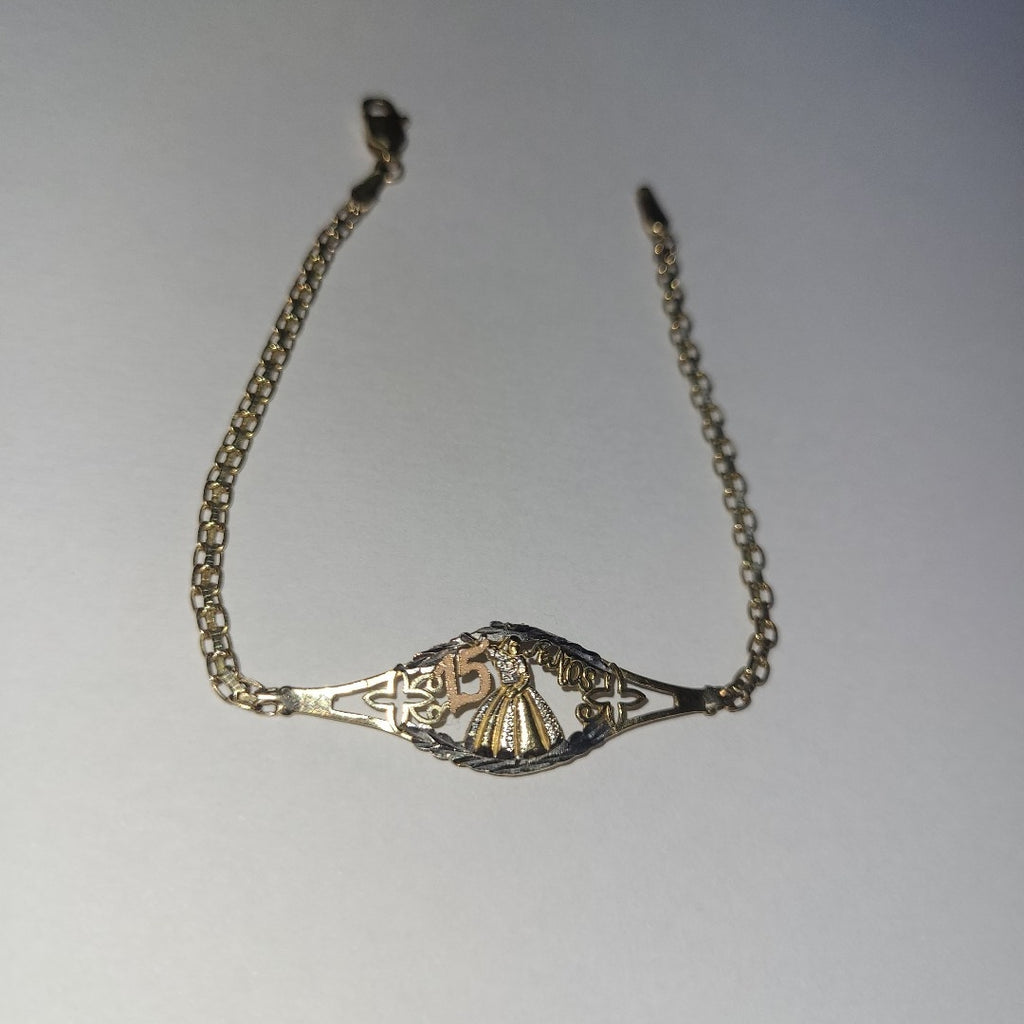 PULSERA ORO 10 K 2.9 GRMS (SEMINUEVO)