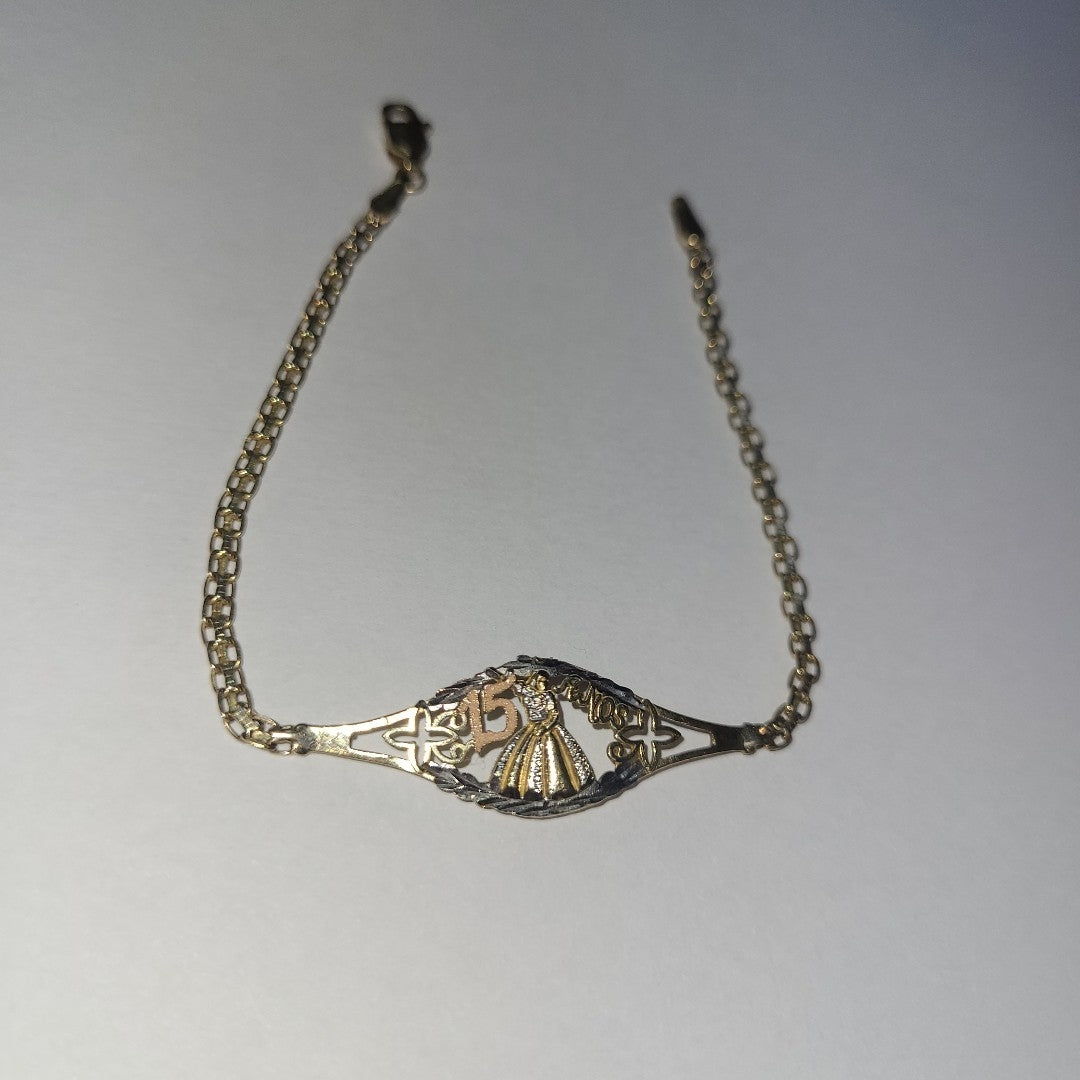 PULSERA ORO 10 K 2.9 GRMS (SEMINUEVO)