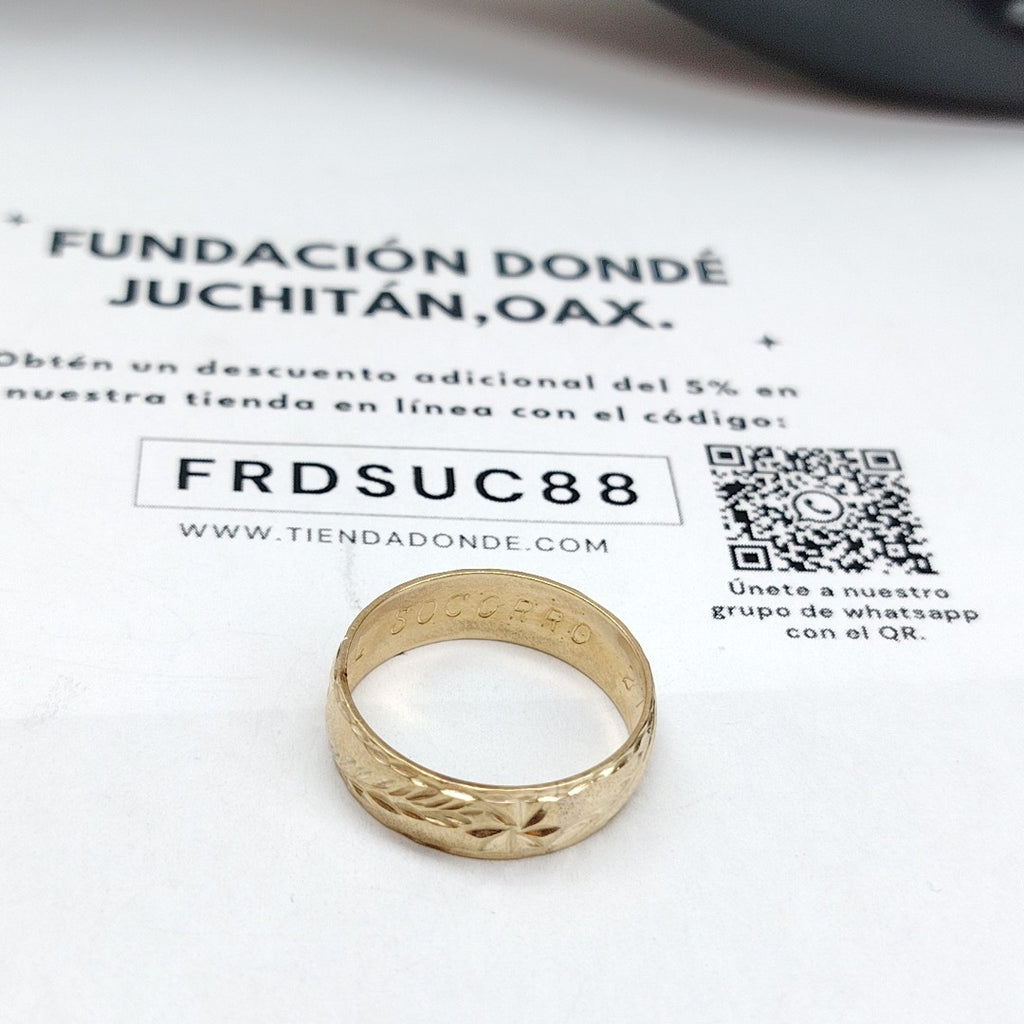 ARGOLLA ORO 14 K 3 GRMS (SEMINUEVO)