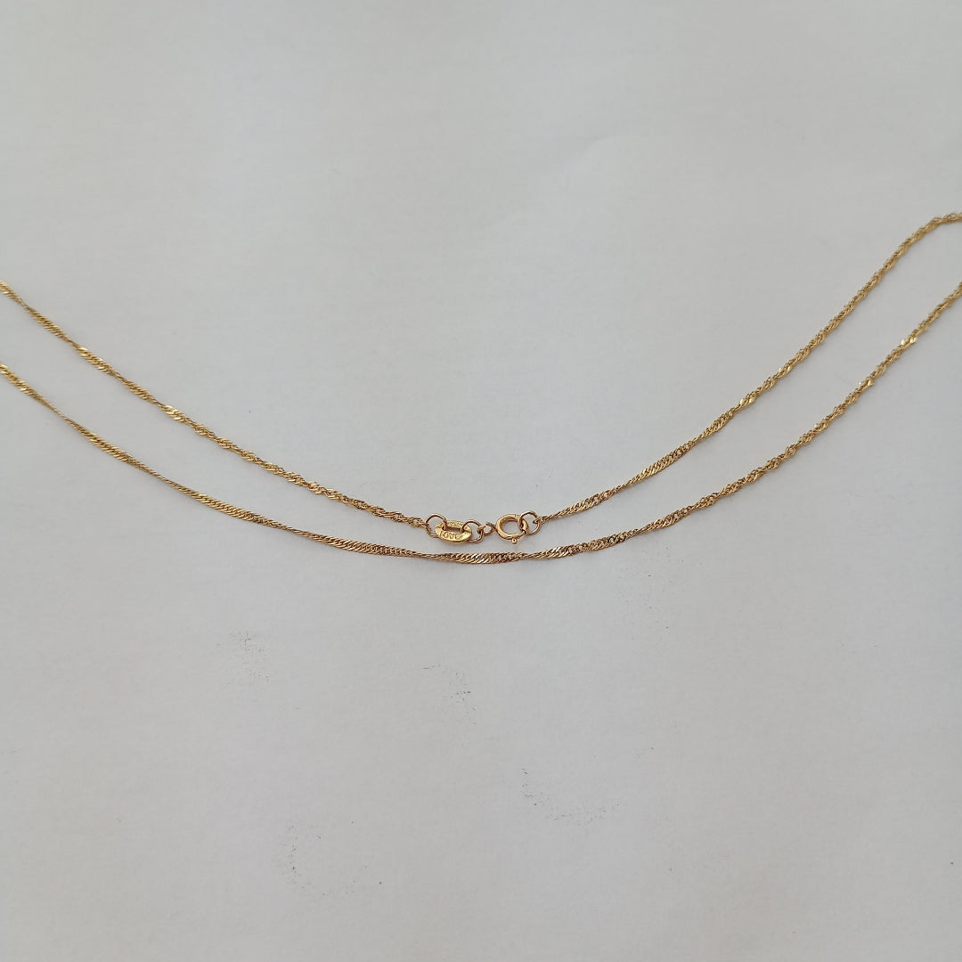CADENA ORO 10 K 1,60 GRMS (SEMINUEVO)