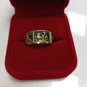 ANILLO DE GRADUACIÓN ORO 10 K 4 GRMS (SEMINUEVO)