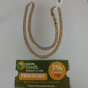 CADENA ESLABONES 14K 55 CM 15.7 GR (NUEVO)