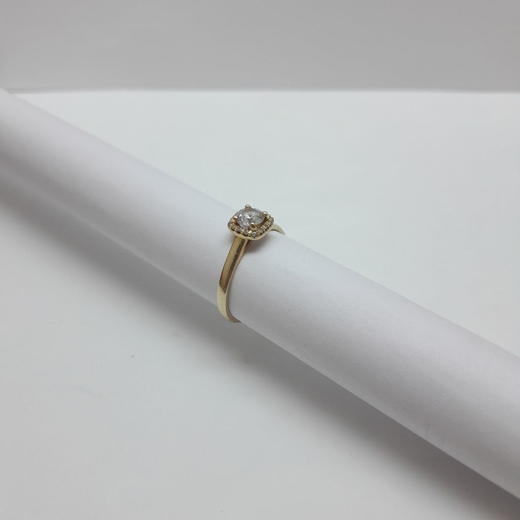 SOLITARIO ORO 14 K 2 GRMS (SEMINUEVO)