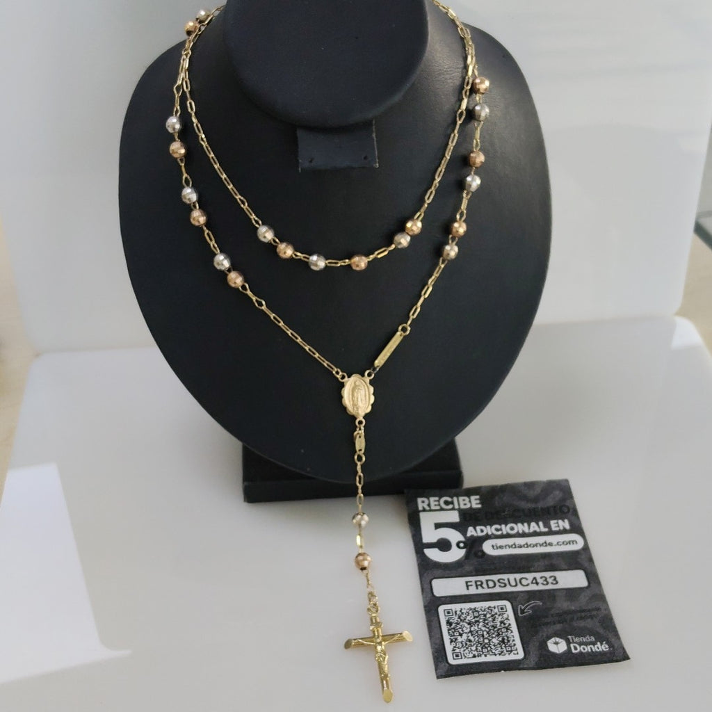 ROSARIO ORO COMBINADO 10 K 17.9 GRMS (SEMINUEVO)