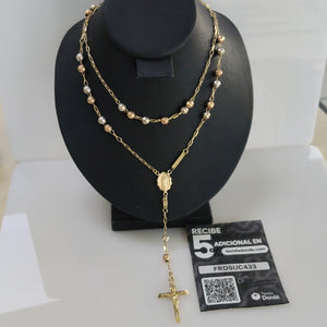 ROSARIO ORO COMBINADO 10 K 17.9 GRMS (SEMINUEVO)