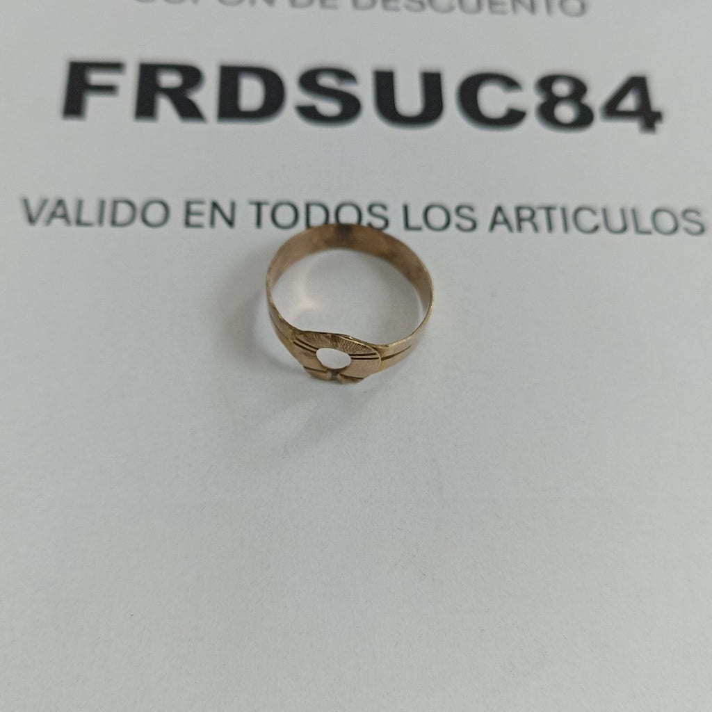 ANILLO ORO 8 K 1.3 GRMS (SEMINUEVO)