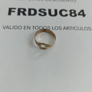 ANILLO ORO 8 K 1.3 GRMS (SEMINUEVO)