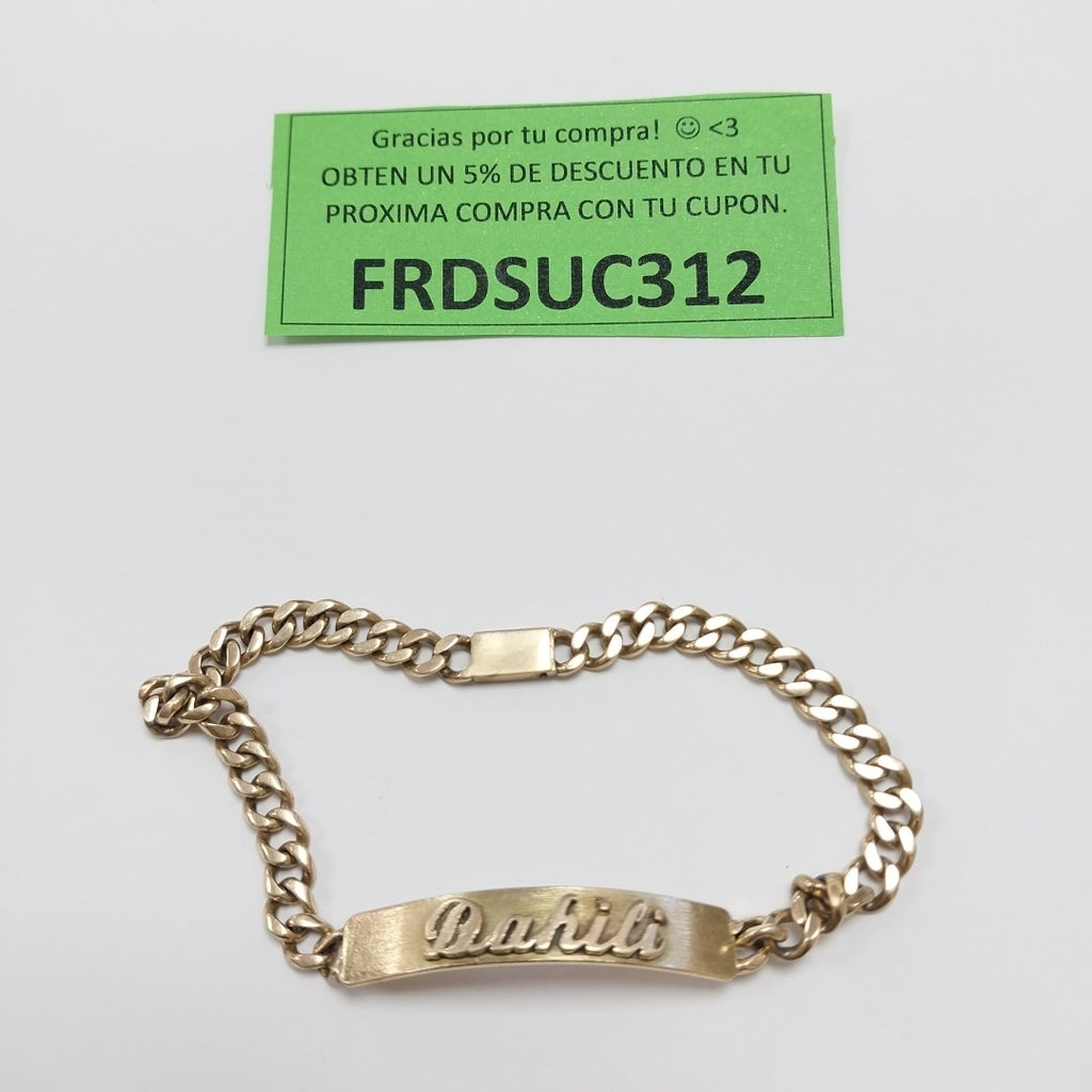 ESCLAVA ORO 14 K 16.6 GRMS (SEMINUEVO)