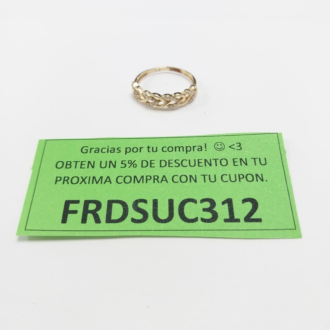 ANILLITO ORO 14 K 1.6 GRMS (SEMINUEVO)