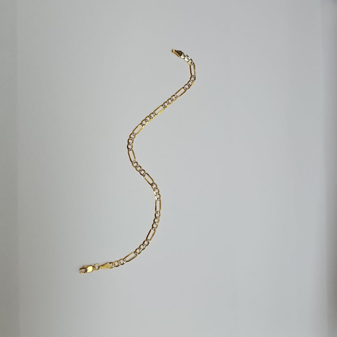 PULSERA 3X1 14K 21 CM 4.5 GR (NUEVO)
