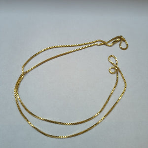 CADENA ORO 18 K 3.5 GRMS (SEMINUEVO)