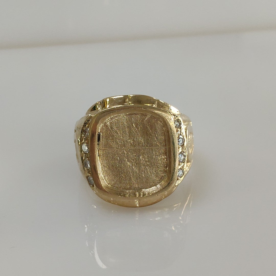 ANILLO ORO 14 K 22,80 GRMS (SEMINUEVO)
