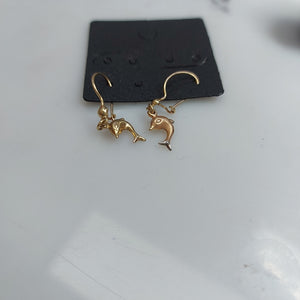 ARETES PAR ORO 14 K 1.2 GRMS (SEMINUEVO)