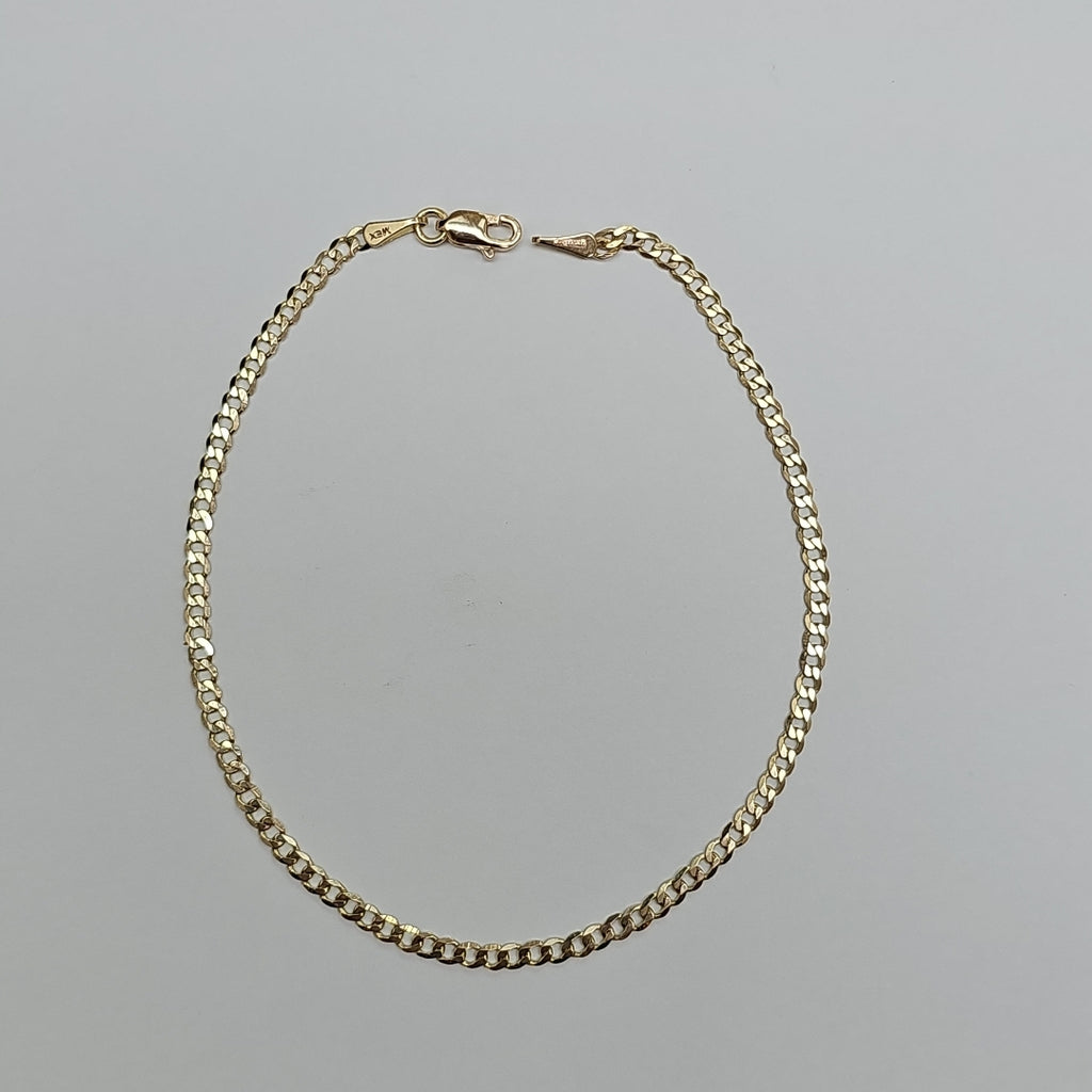PULSERA BARBADA 14K 21 CM 2.3 GR (NUEVO)