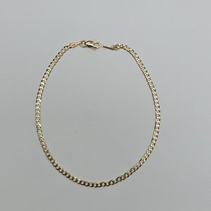 PULSERA BARBADA 14K 21 CM 2.3 GR (NUEVO)