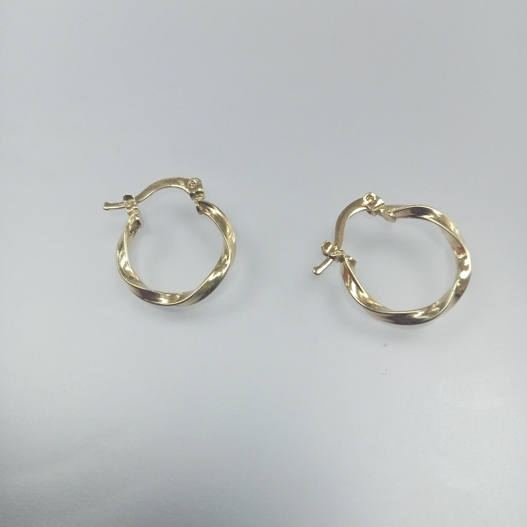 ARETES ARRACADAS TORZAL 14K 1.1 GR (NUEVO)