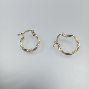ARETES ARRACADAS TORZAL 14K 1.1 GR (NUEVO)