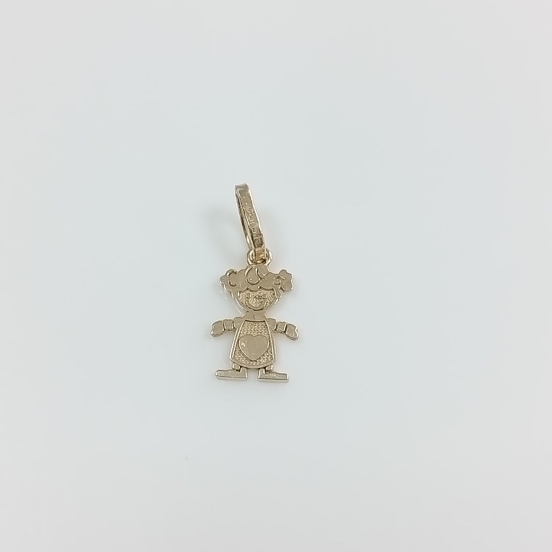 DIJE NIÑA 10K 0.3 GR (NUEVO)