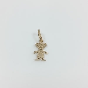 DIJE NIÑA 10K 0.3 GR (NUEVO)