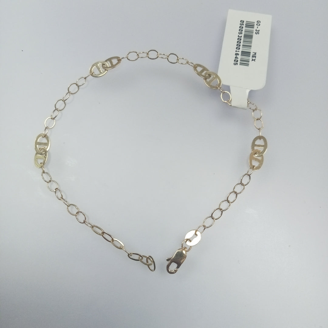PULSERA ESPECIAL 14K 21 CM 1.8 GR (NUEVO)