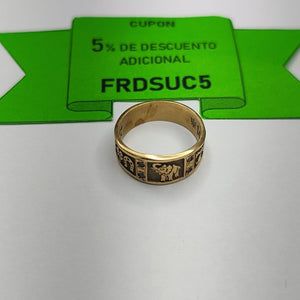 ANILLO ORO 14 K 4.7 GRMS (SEMINUEVO)