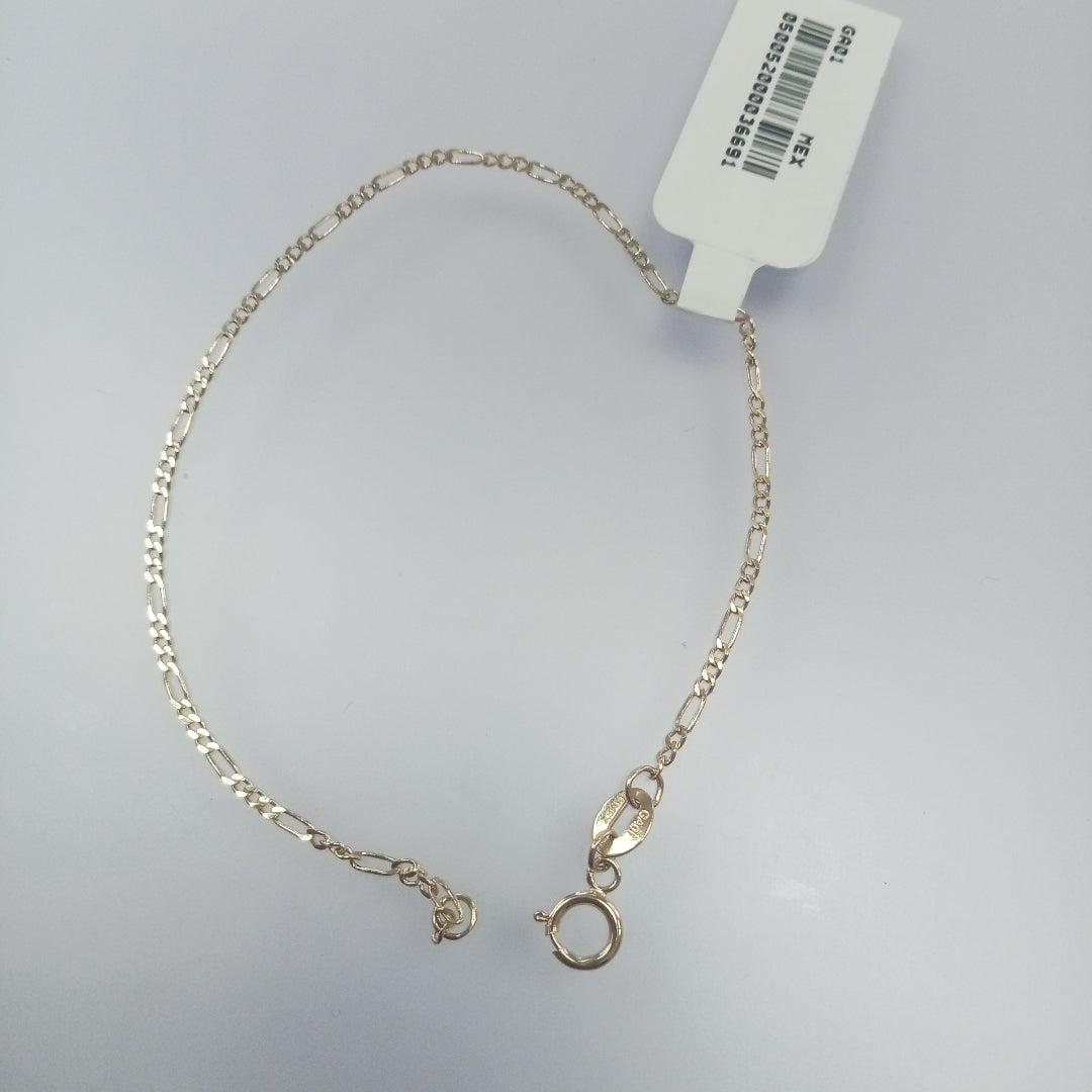 PULSERA 3X1 14K 18 CM 0.9 GR (NUEVO)