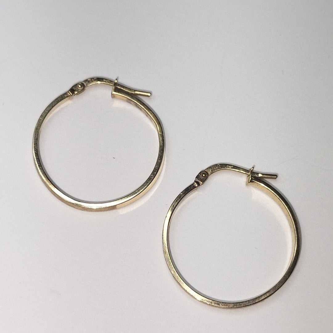 ARRACADAS PAR ORO 14 K 1.3 GRMS (SEMINUEVO)