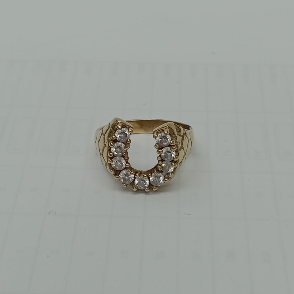 ANILLO ORO 10 K 6,60 GRMS (SEMINUEVO)