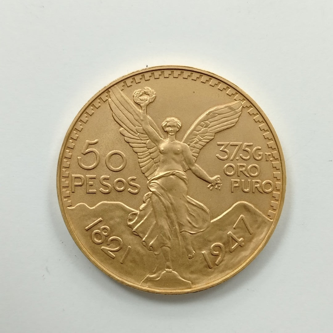 K1 41.6 GRMS 21 K IDENTIFICACIÓN MONEDA NOMINATIVA MONEDAS PESOS 50 PESOS (SEMINUEVO)