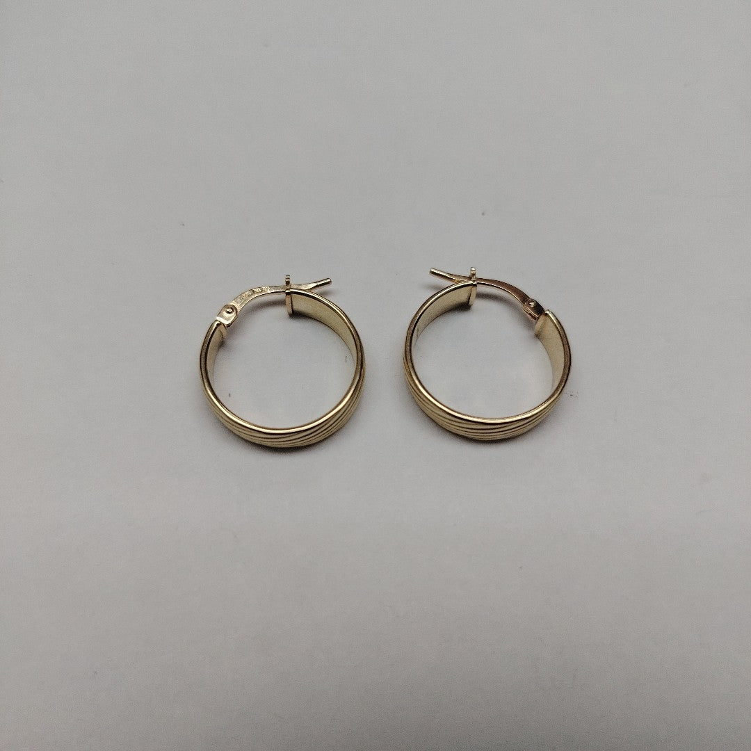 ARRACADAS PAR ORO 10 K 1.5 GRMS (SEMINUEVO)