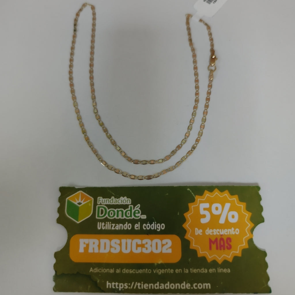 CADENA GUCHI 14K 50 CM 3.3 GR (NUEVO)
