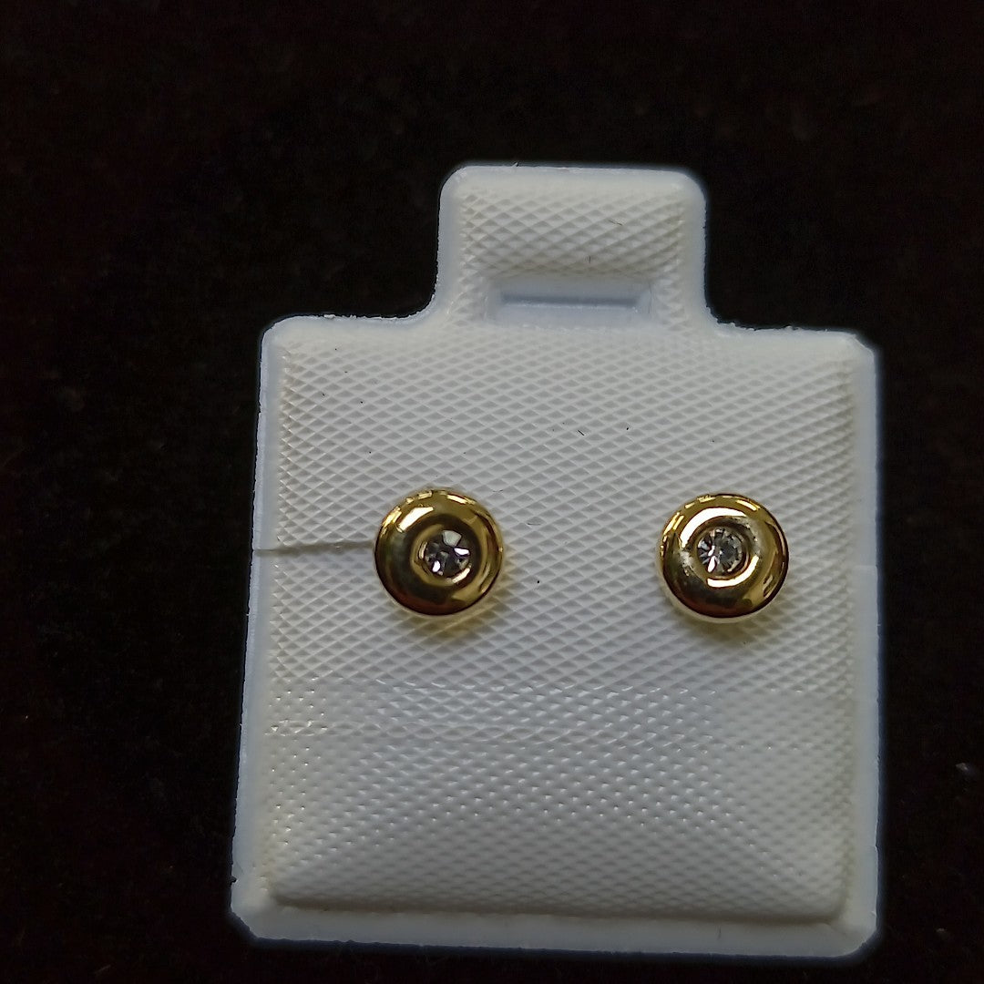 BROQUELES BROQUEL C CIRCONIA 14K 0.27 GR (NUEVO)