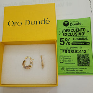 ARRACADAS ORO 10K 1.4 (NUEVO)